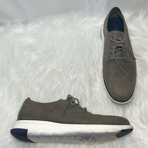 Cole Haan Grand 360 Dark Grey Lace Up Oxford C34545 Sz 11.5 - Picture 1 of 7